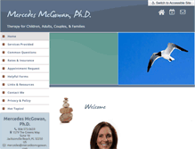 Tablet Screenshot of mercedesmcgowan.com